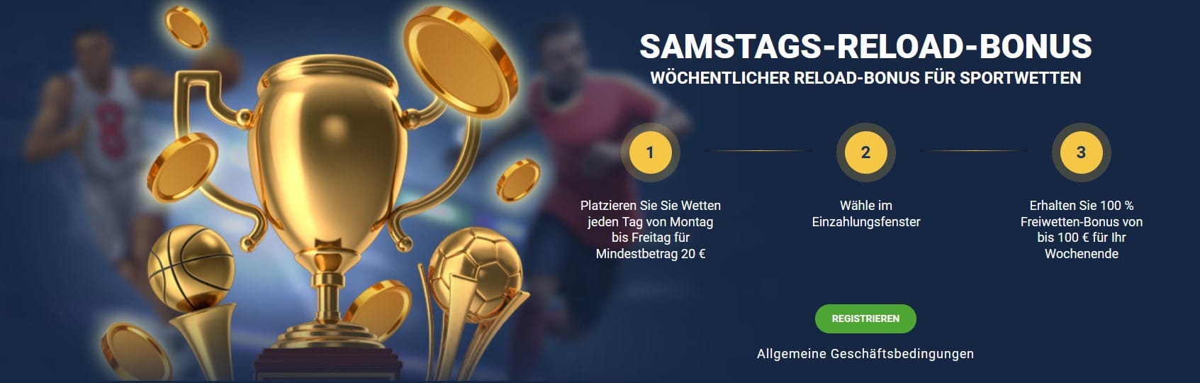 Der Ivibet Samstag Reload Bonus