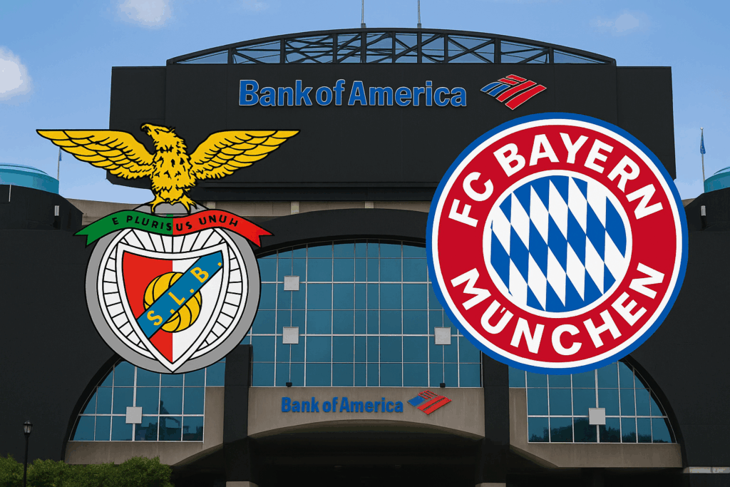 benfica lissabon vs bayern muenchen bank of america stadium