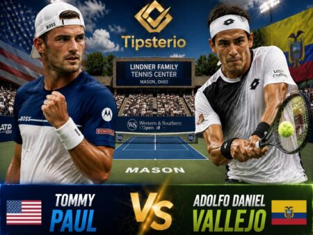 Paul vs Vallejo Wett Tipp | ATP Cincinnati