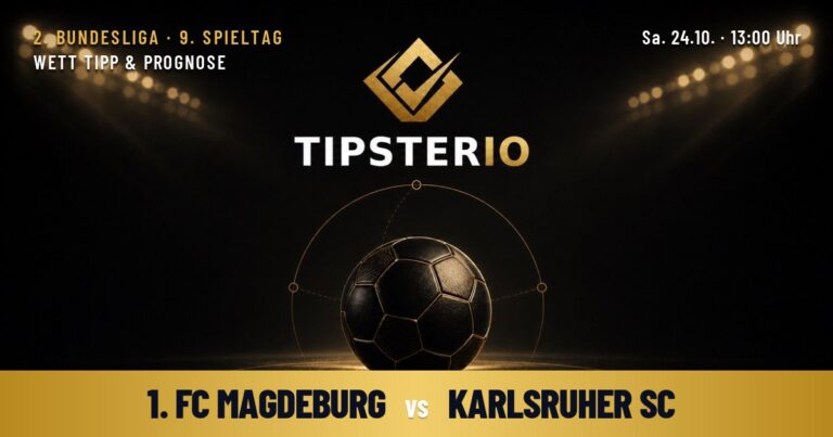 1. FC Magdeburg vs Karlsruher SC Wett Tipp & Prognose