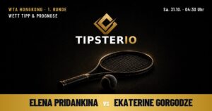 Elena Pridankina vs Ekaterine Gorgodze Wett Tipp