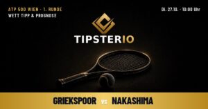 Griekspoor vs Nakashima Wett Tipp