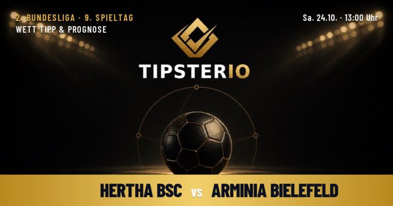 Hertha BSC vs Arminia Bielefeld Wett Tipp & Prognose