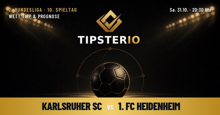 Karlsruher SC vs 1. FC Heidenheim Wett Tipp & Prognose