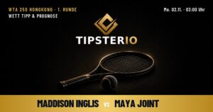 Maddison Inglis vs Maya Joint Wett Tipp