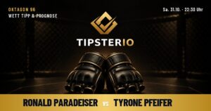 Ronald Paradeiser vs Tyrone Pfeifer Wett Tipp