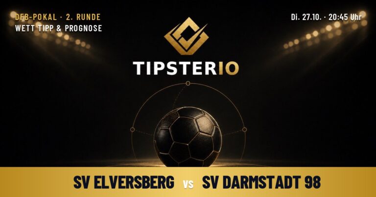 SV Elversberg vs Darmstadt 98 Wett Tipp & Prognose