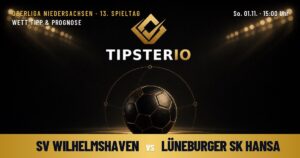 SV Wilhelmshaven vs Lüneburger SK Hansa Wett Tipp