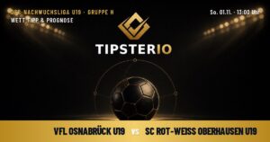 VfL Osnabrück U19 vs SC Rot-Weiß Oberhausen U19 Wett Tipp
